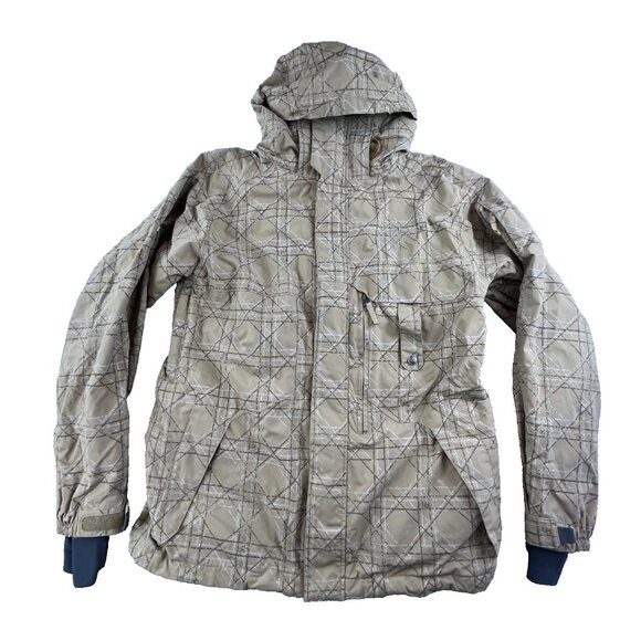 686 Other - 686 Smarty 3-in-1 Ski Snowboard Jacket Men's L Khaki Desert Camo Hooded Zip Up